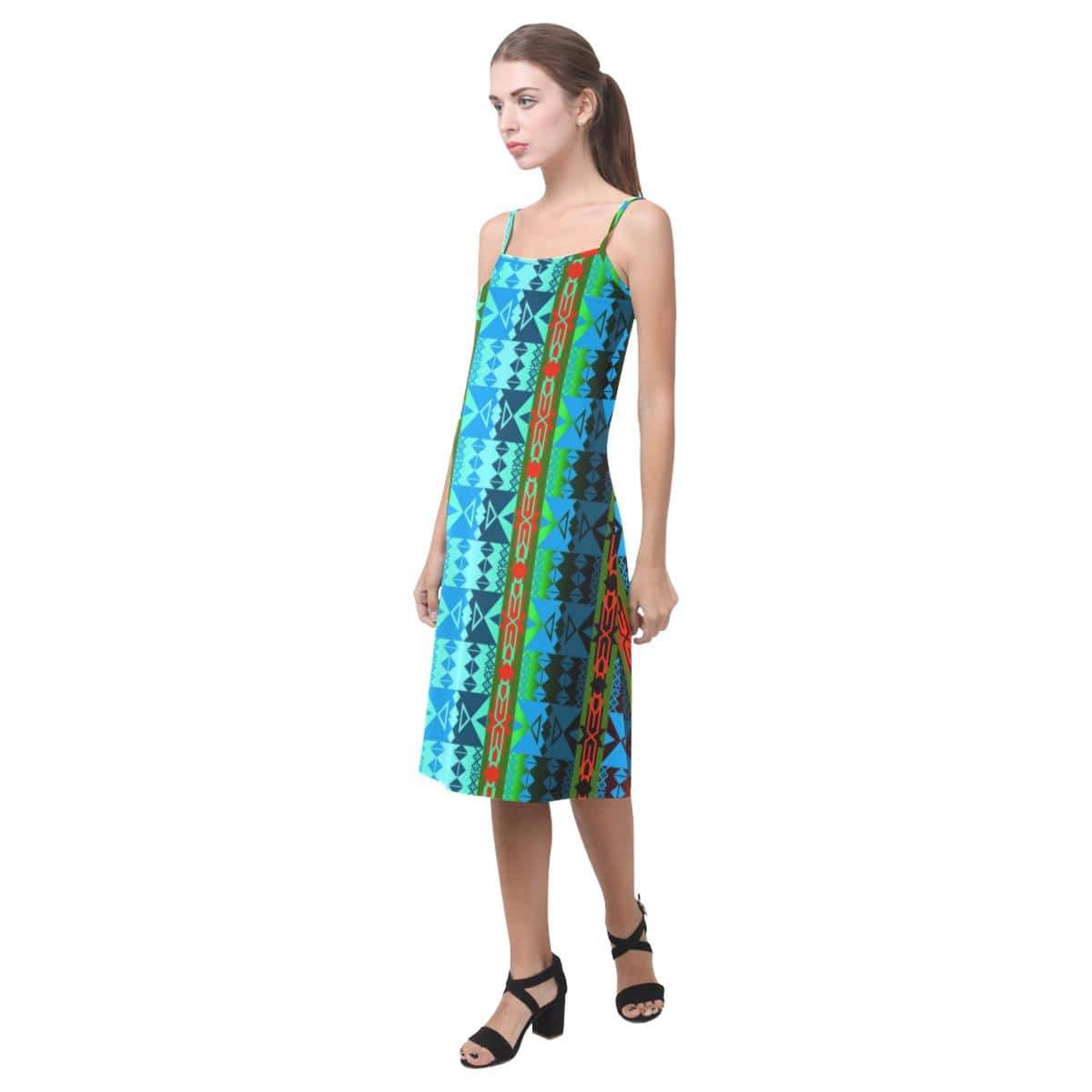 Inside the Women's Lodge Alcestis Slip Dress (Model D05) Alcestis Slip Dress (D05) e-joyer