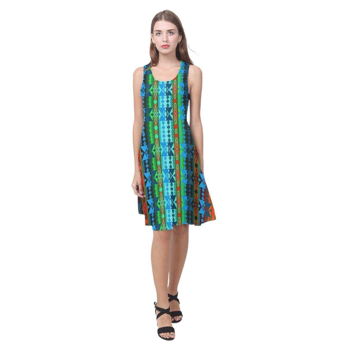 Inside the Women's Lodge Atalanta Casual Sundress(Model D04) Atalanta Sundress (D04) e-joyer