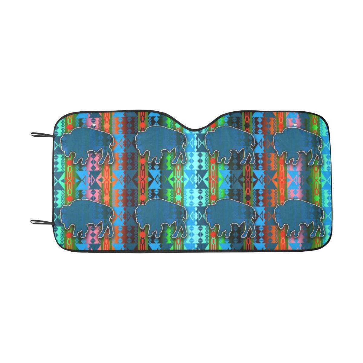 Inside the Women's Lodge Buffalos Car Sun Shade 55"x30" Car Sun Shade e-joyer