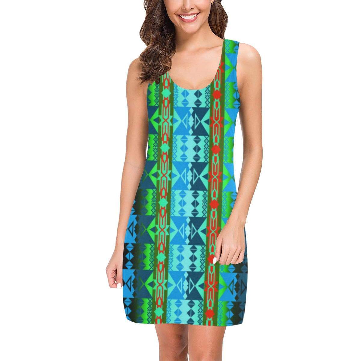 Inside the Women's Lodge IkstsÃmiwa Vest Dress (Model D06) Medea Vest Dress (D06) e-joyer