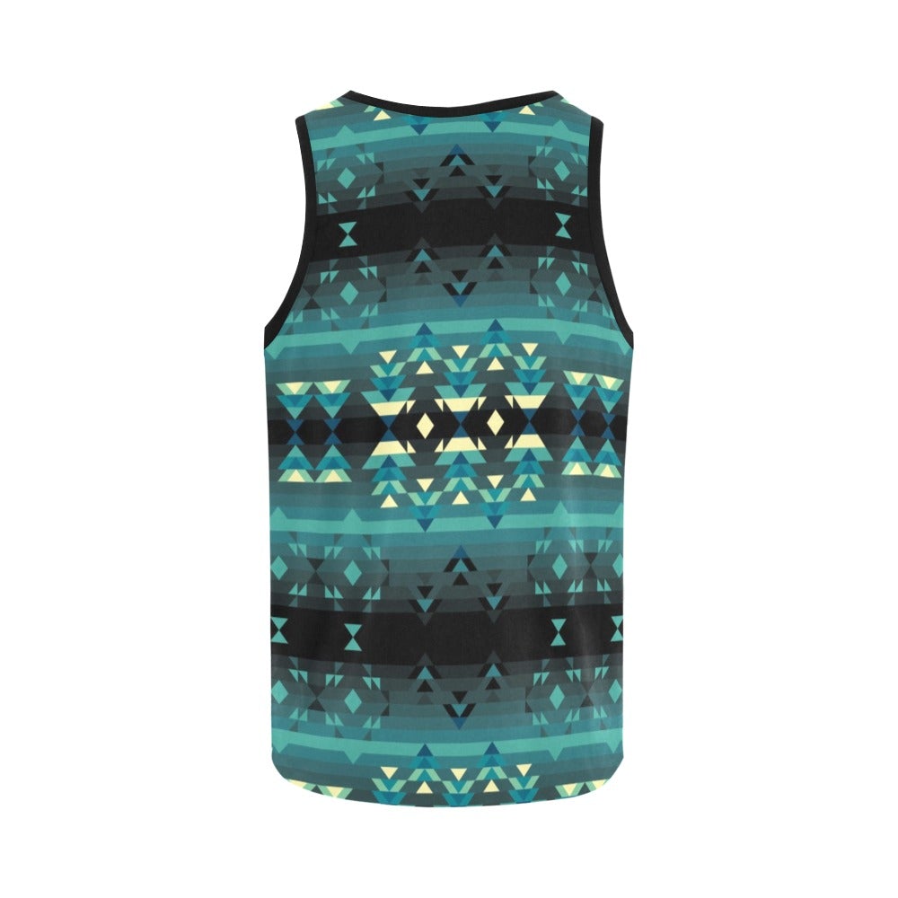 Inspire Green All Over Print Tank Top for Women (Model T43) All Over Print Tank Top for Women (T43) e-joyer