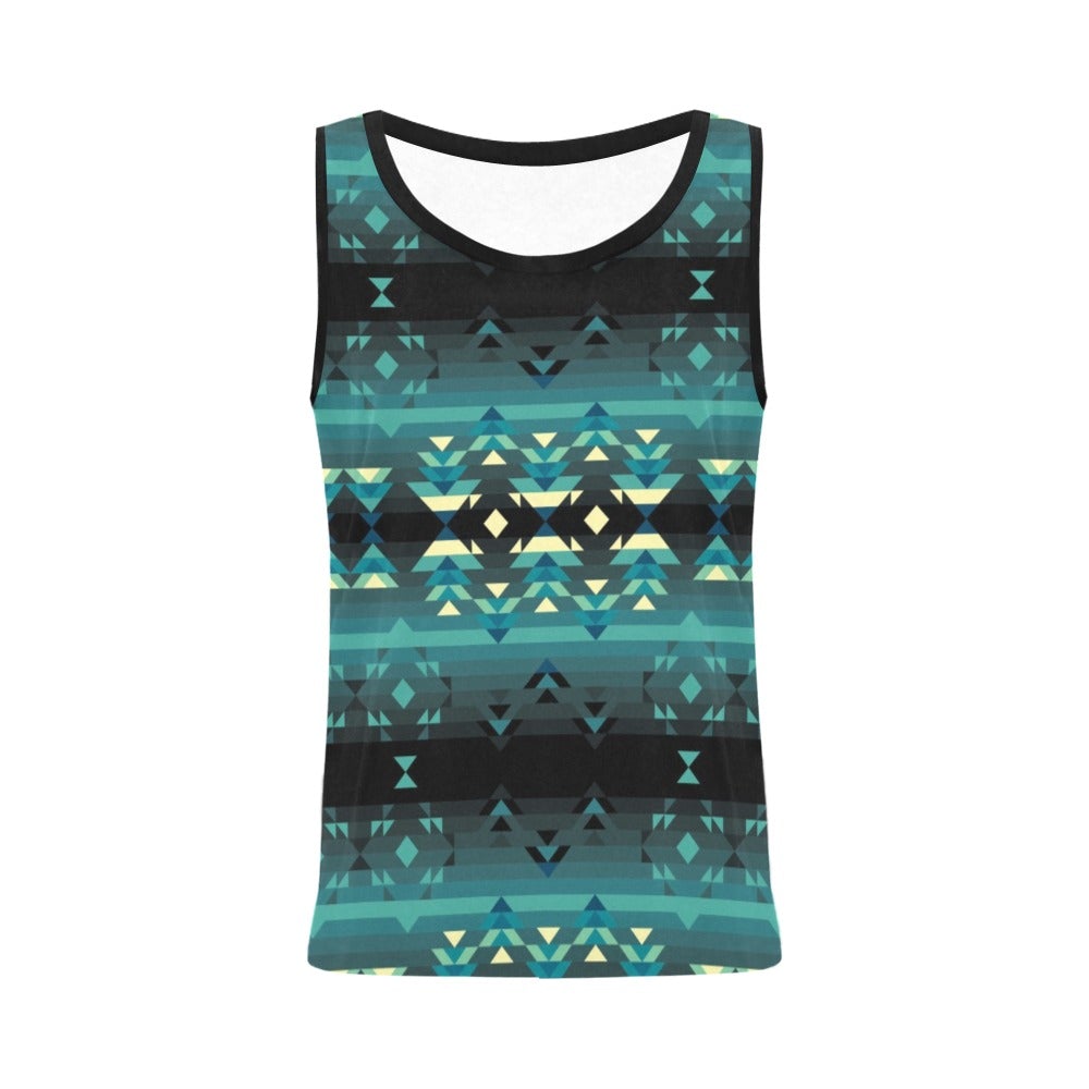 Inspire Green All Over Print Tank Top for Women (Model T43) All Over Print Tank Top for Women (T43) e-joyer