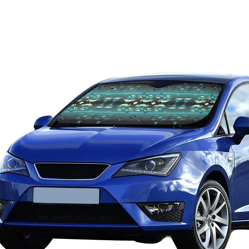 Inspire Green Car Sun Shade 55"x30" Car Sun Shade e-joyer