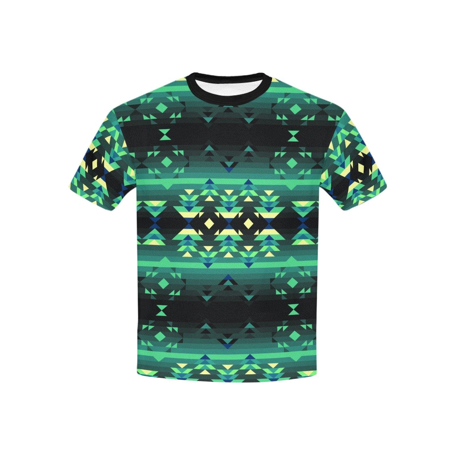 Inspire Green Kids' All Over Print T-shirt (USA Size) (Model T40) tshirt e-joyer