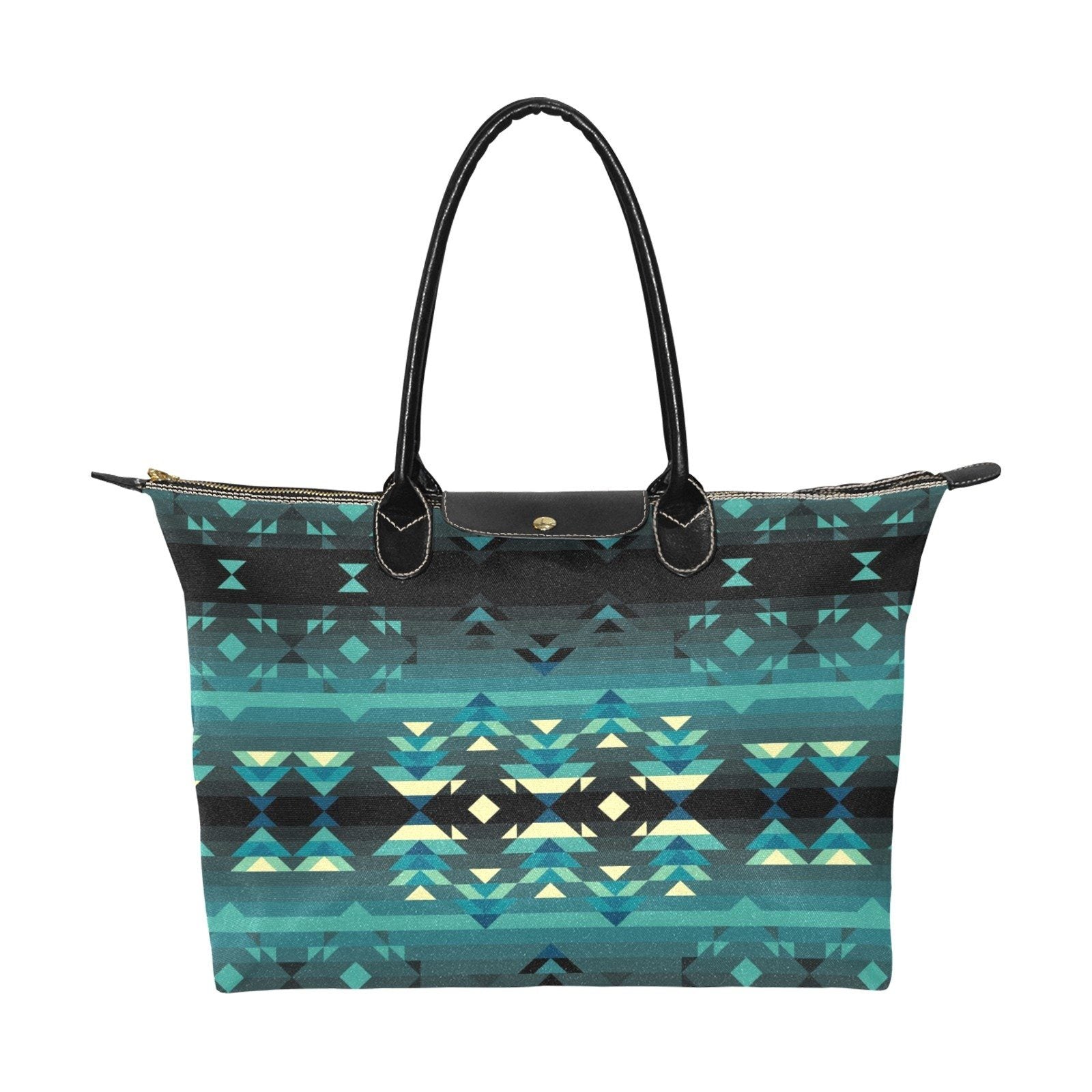 Inspire Green Single-Shoulder Lady Handbag (Model 1714) bag e-joyer