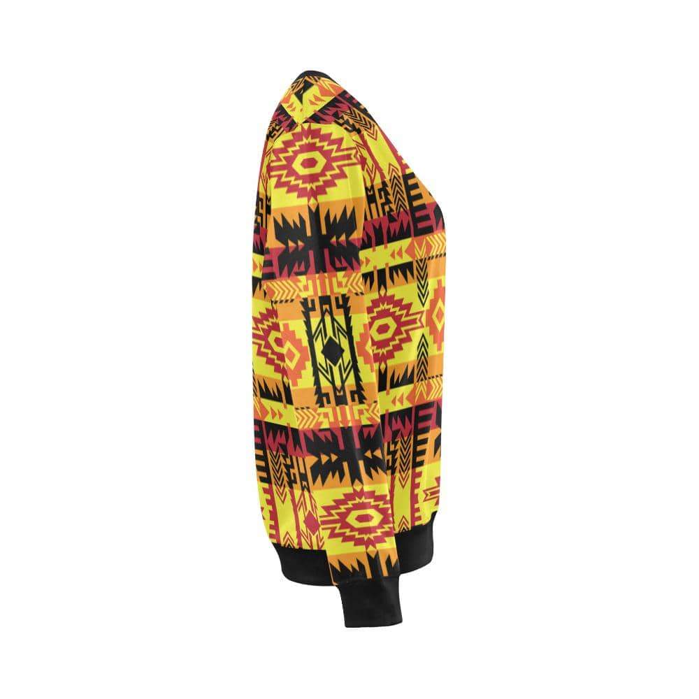 Journey of Generations All Over Print Crewneck Sweatshirt for Women (Model H18) Crewneck Sweatshirt for Women (H18) e-joyer