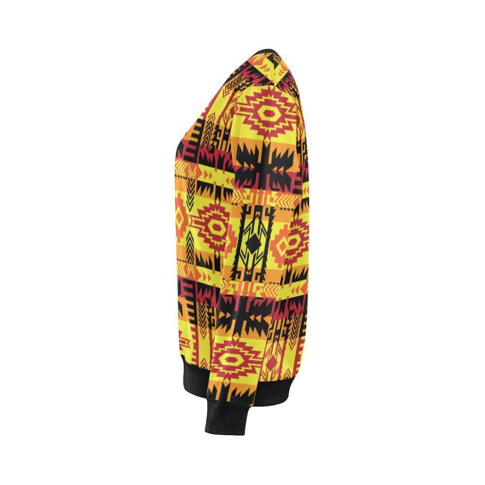 Journey of Generations All Over Print Crewneck Sweatshirt for Women (Model H18) Crewneck Sweatshirt for Women (H18) e-joyer