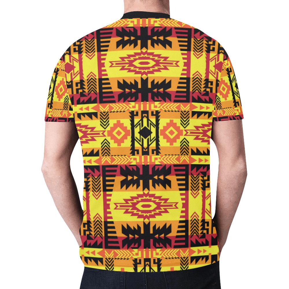 Journey of Generations New All Over Print T-shirt for Men/Large Size (Model T45) New All Over Print T-shirt for Men/Large (T45) e-joyer