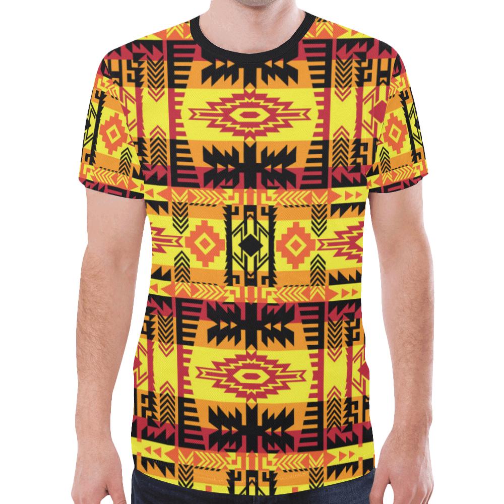 Journey of Generations New All Over Print T-shirt for Men/Large Size (Model T45) New All Over Print T-shirt for Men/Large (T45) e-joyer