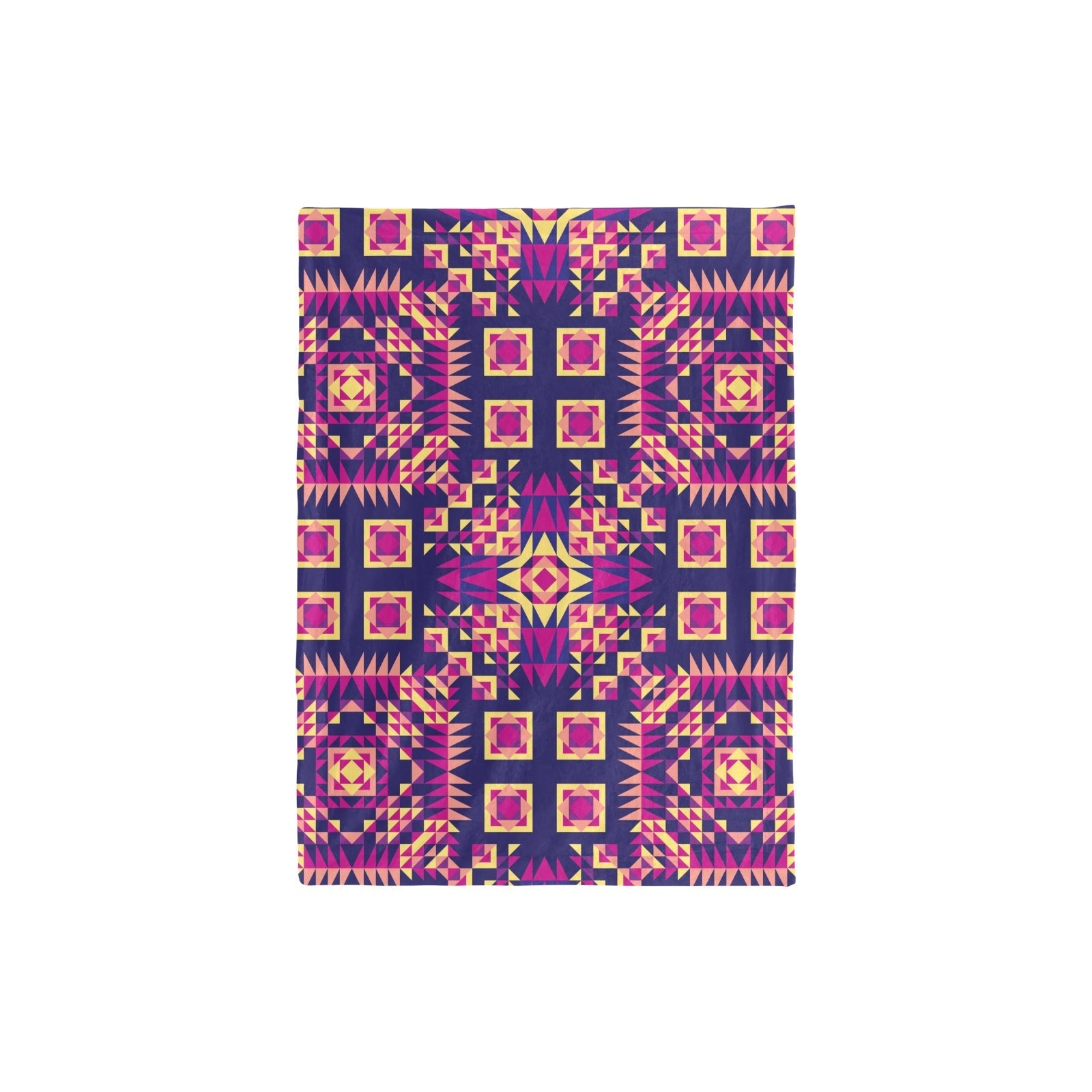 Kaleidoscope Bleu Baby Blanket 30"x40" Baby Blanket 30"x40" e-joyer