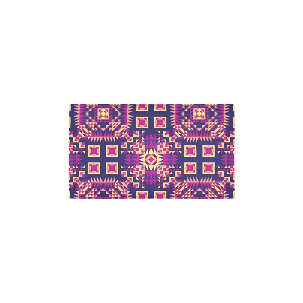 Kaleidoscope Bleu Bath Rug 16''x 28'' Bath Rug 16''x 28'' e-joyer
