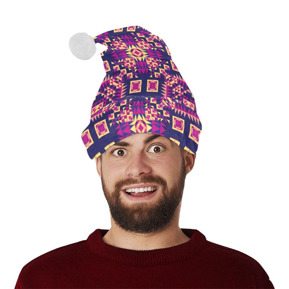 Kaleidoscope Bleu Santa Hat Santa Hat e-joyer