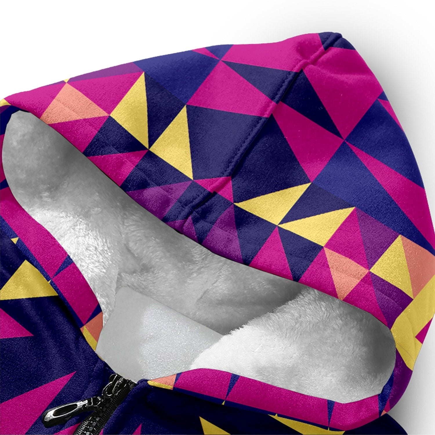 Kaleidoscope Bleu Sherpa Hoodie hoodie Herman