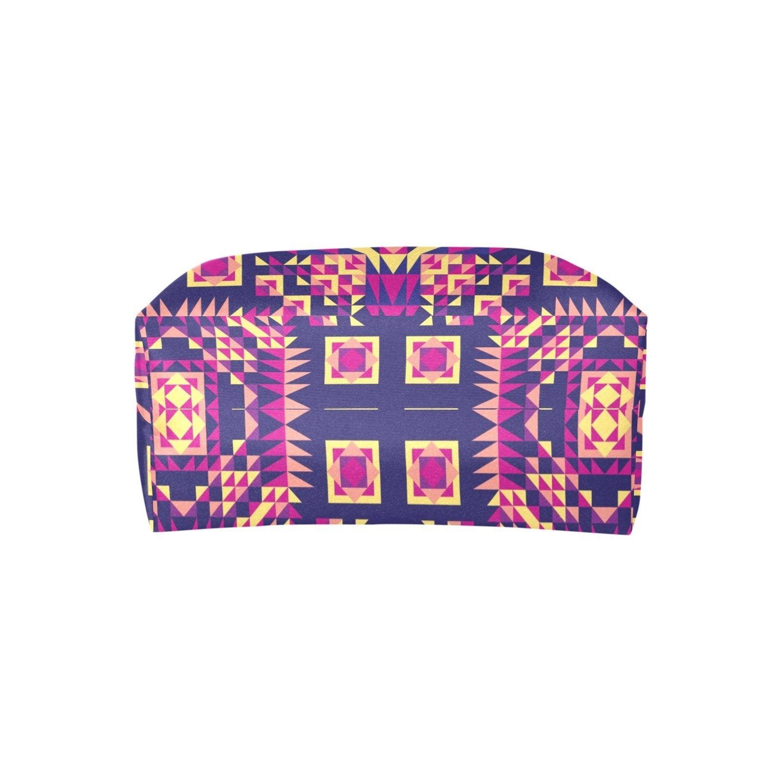 Kaleidoscope Bleu Single-Shoulder Lady Handbag (Model 1714) bag e-joyer