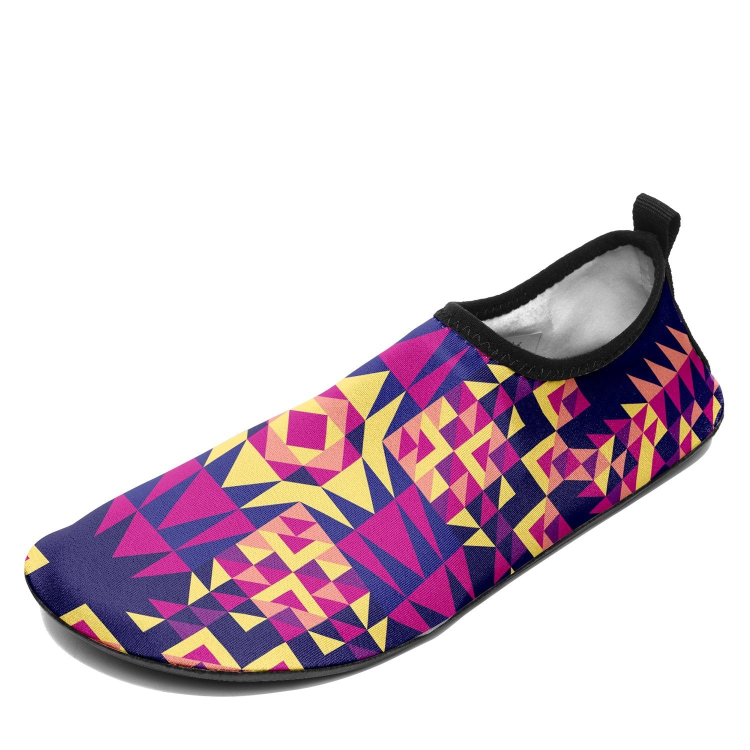 Kaleidoscope Bleu Sockamoccs Slip On Shoes Herman