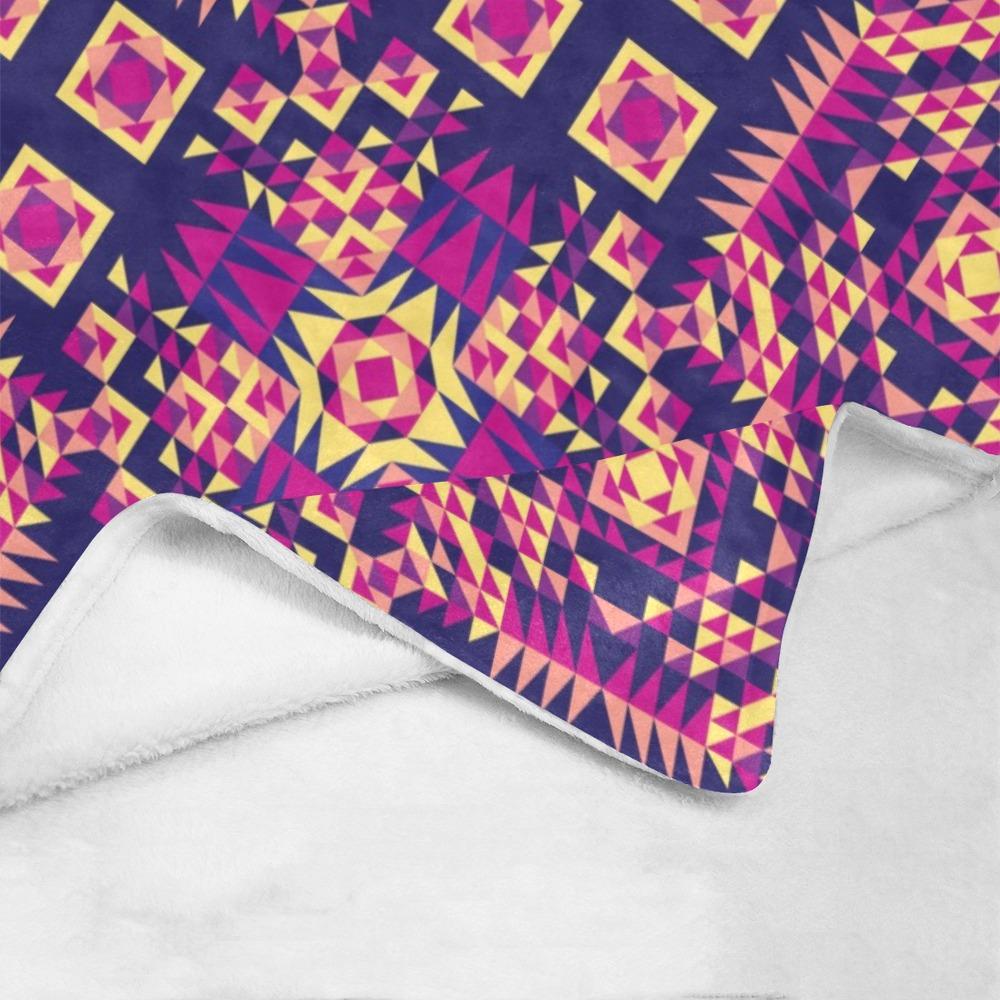 Kaleidoscope Bleu Ultra-Soft Micro Fleece Blanket 40"x50" Ultra-Soft Blanket 40''x50'' e-joyer