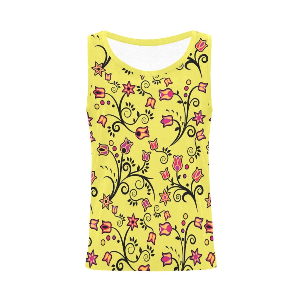 Key Lime Star All Over Print Tank Top for Women (Model T43) All Over Print Tank Top for Women (T43) e-joyer