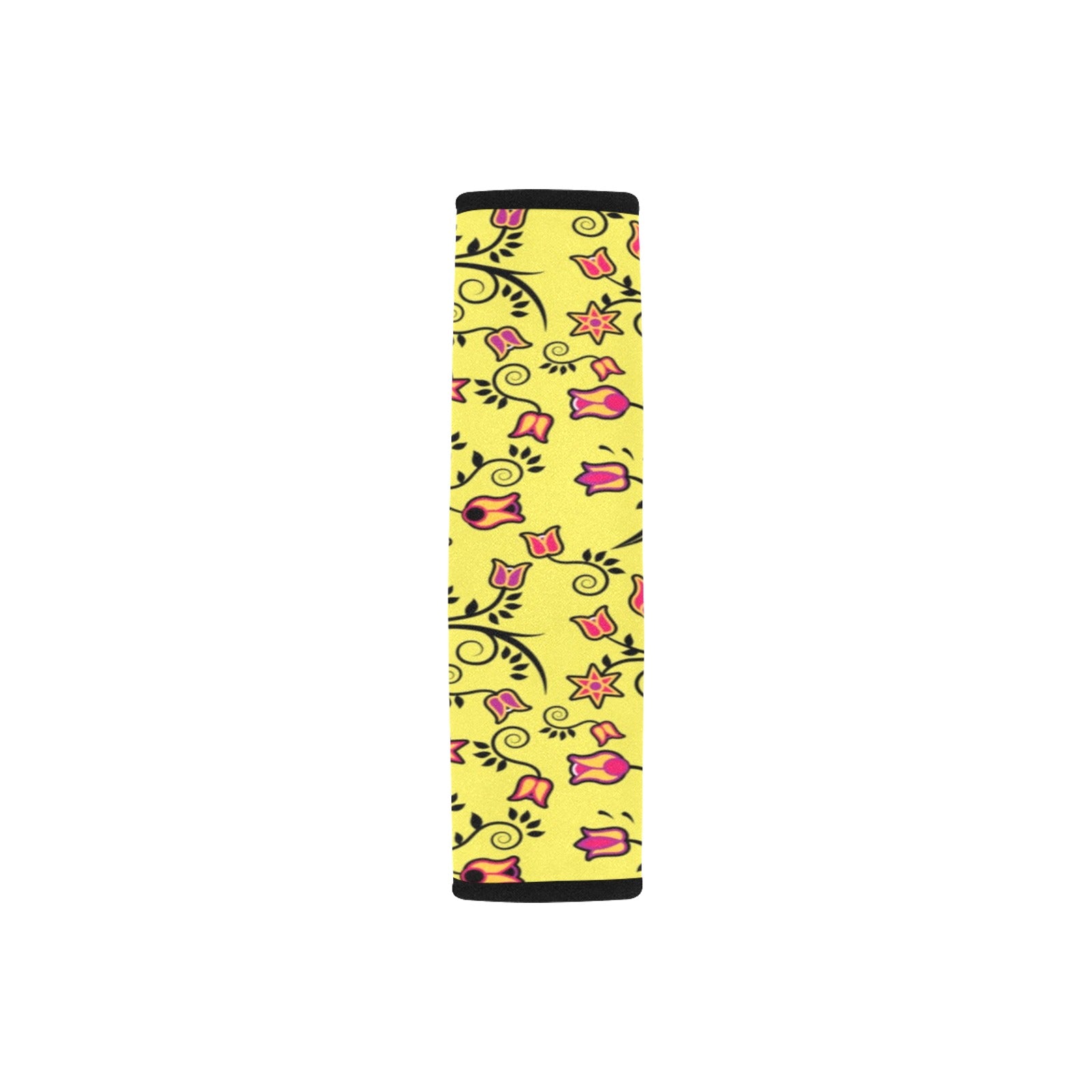 Key Lime Star Car Seat Belt Cover 7''x12.6'' (Pack of 2) Car Seat Belt Cover 7x12.6 (Pack of 2) e-joyer