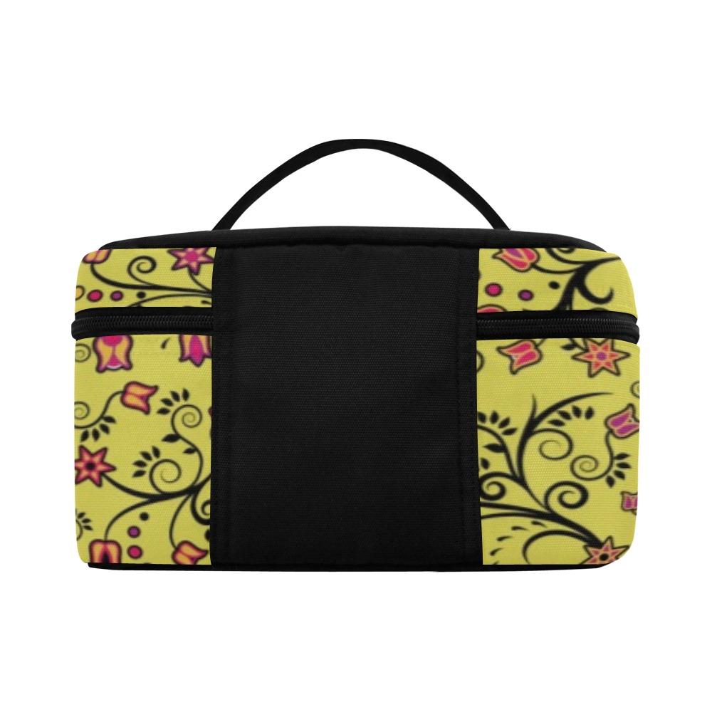 Key Lime Star Cosmetic Bag/Large (Model 1658) bag e-joyer