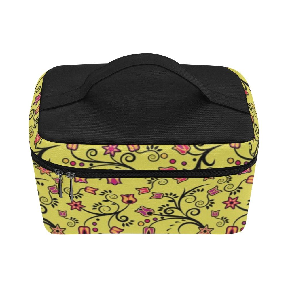 Key Lime Star Cosmetic Bag/Large (Model 1658) bag e-joyer