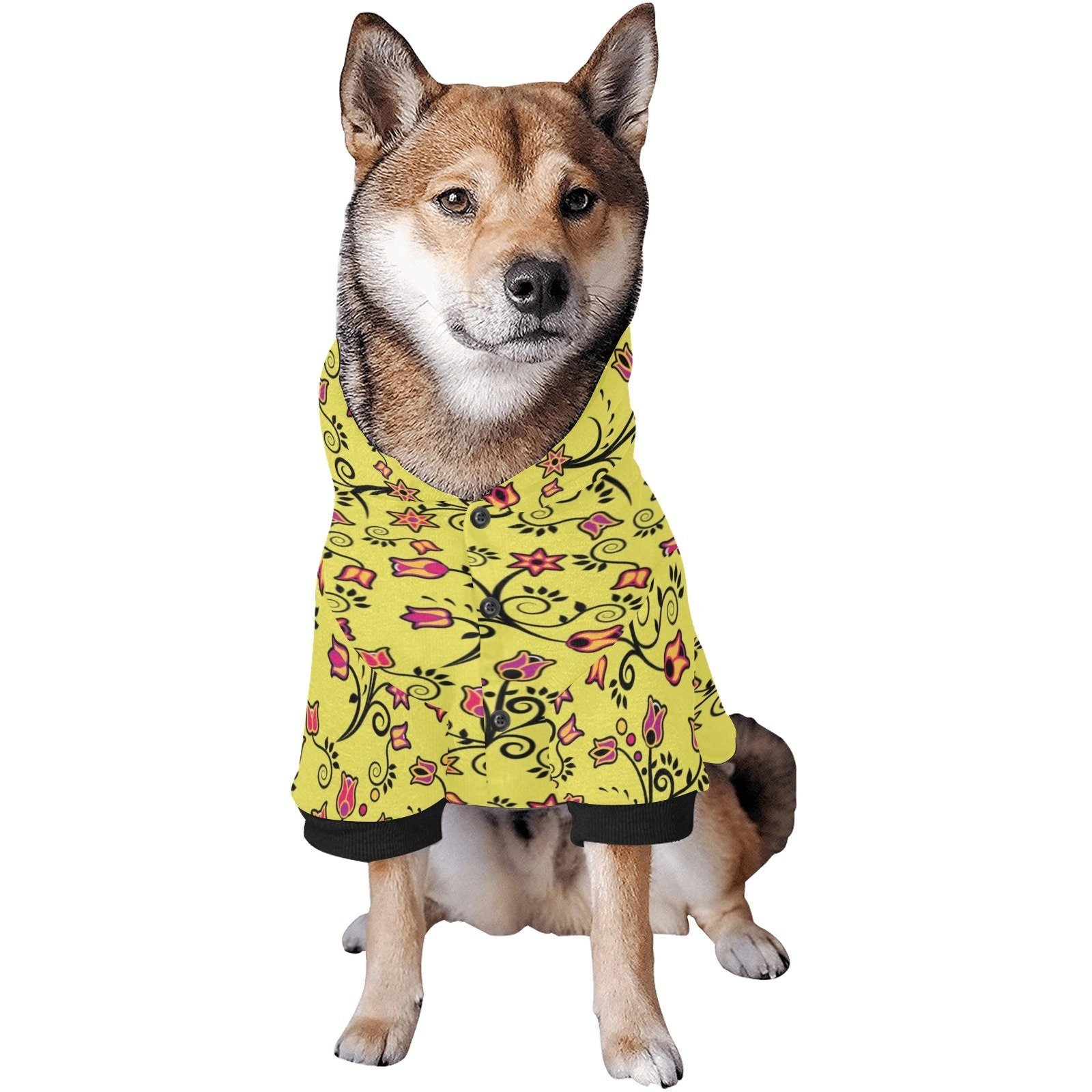 Key Lime Star Pet Dog Hoodie Pet Dog Hoodie e-joyer