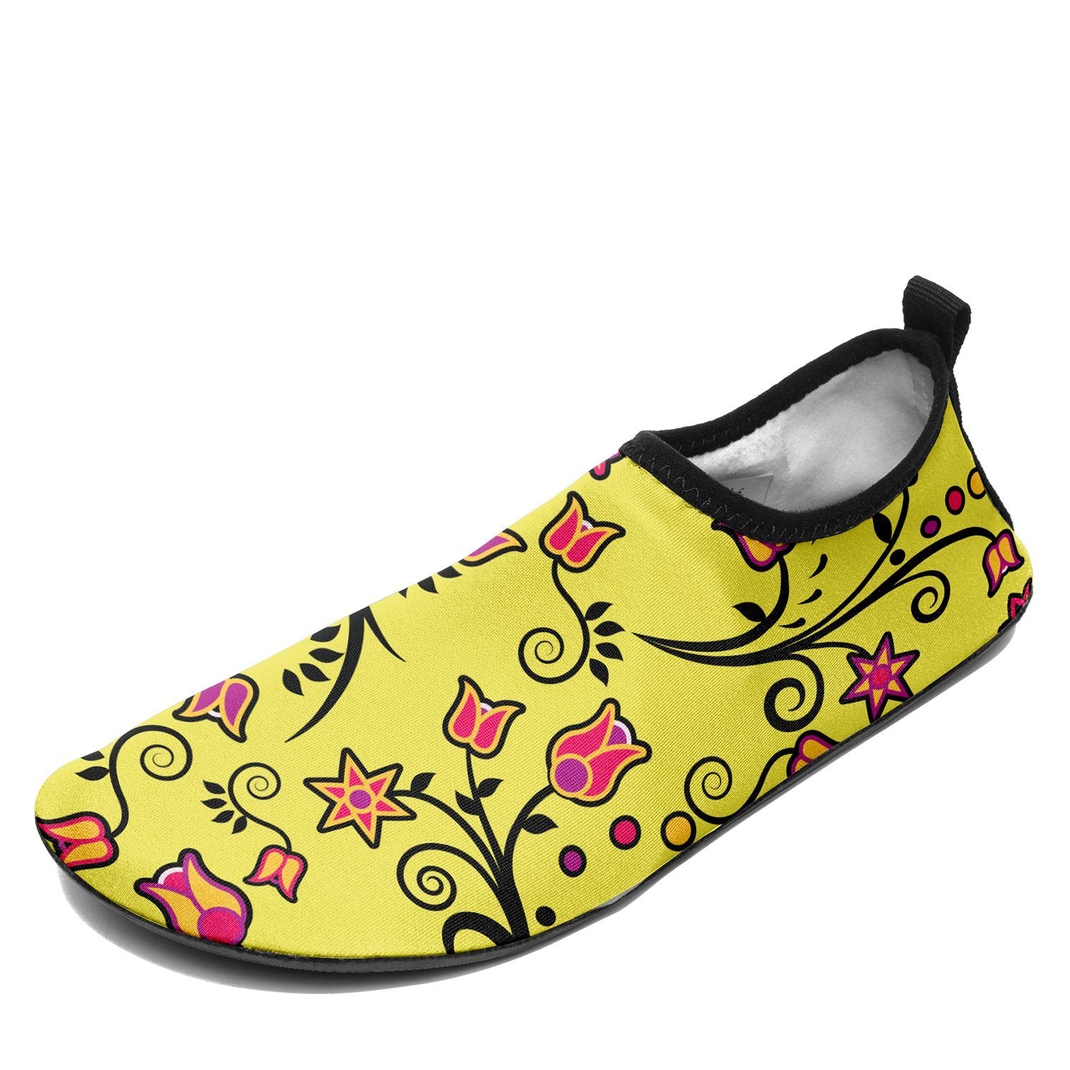 Key Lime Star Sockamoccs Slip On Shoes Herman
