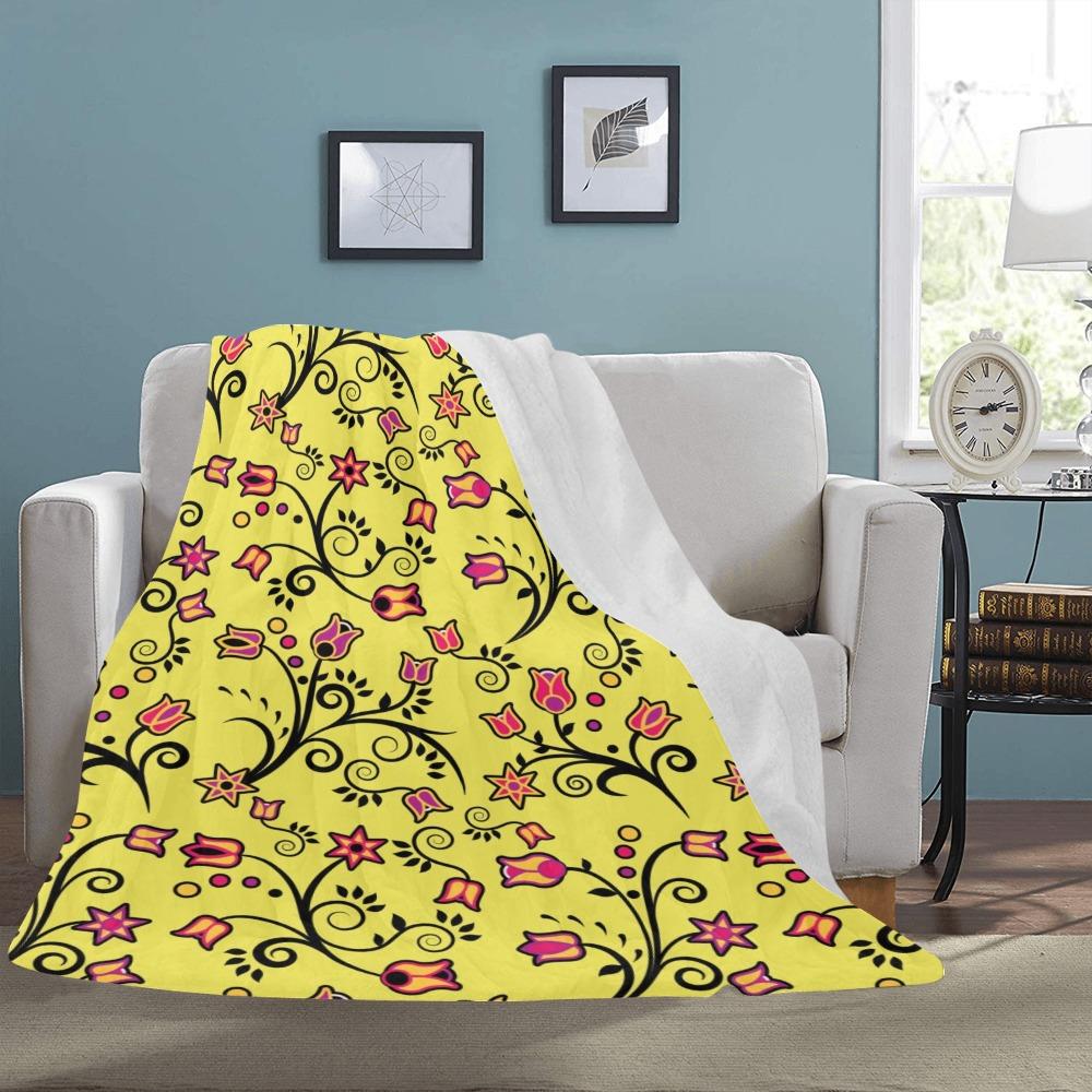 Key Lime Star Ultra-Soft Micro Fleece Blanket 60"x80" blanket e-joyer
