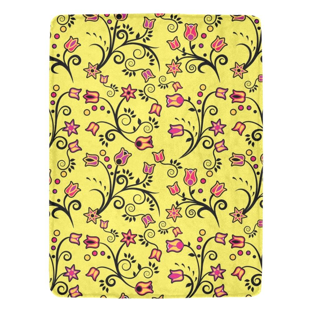 Key Lime Star Ultra-Soft Micro Fleece Blanket 60"x80" blanket e-joyer