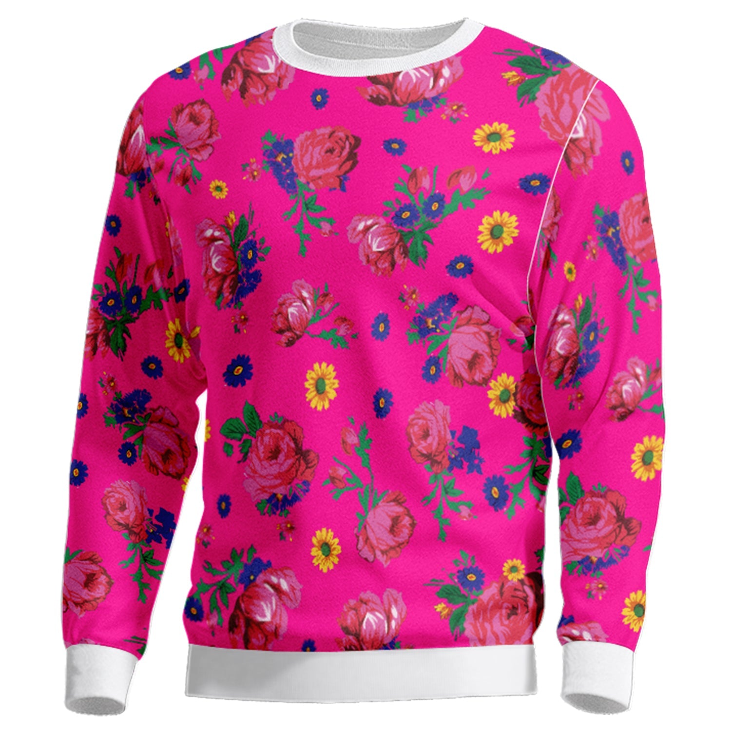 Kokum Ceremony Pink Unisex Crewneck Long Sleeve Top Top Herman
