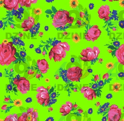 Kokum's Ceremony - Neon Green Satin Fabric 49DzineStore