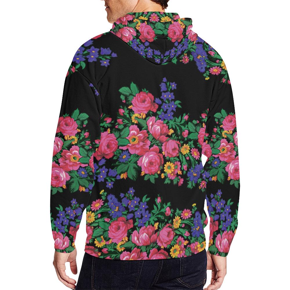 Kokum's Revenge-Black All Over Print Full Zip Hoodie for Men (Model H14) All Over Print Full Zip Hoodie for Men (H14) e-joyer