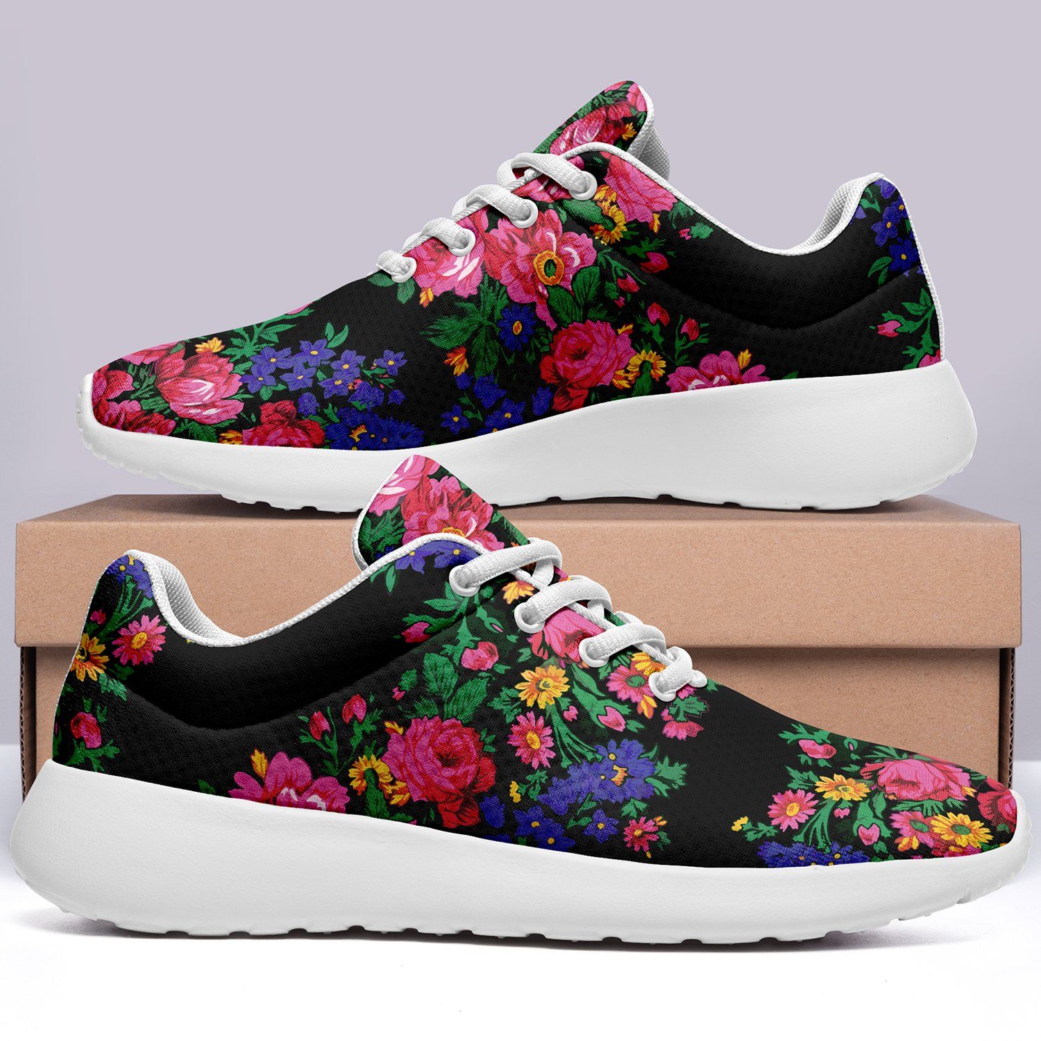 Kokum's Revenge Black Ikkaayi Sport Sneakers 49 Dzine