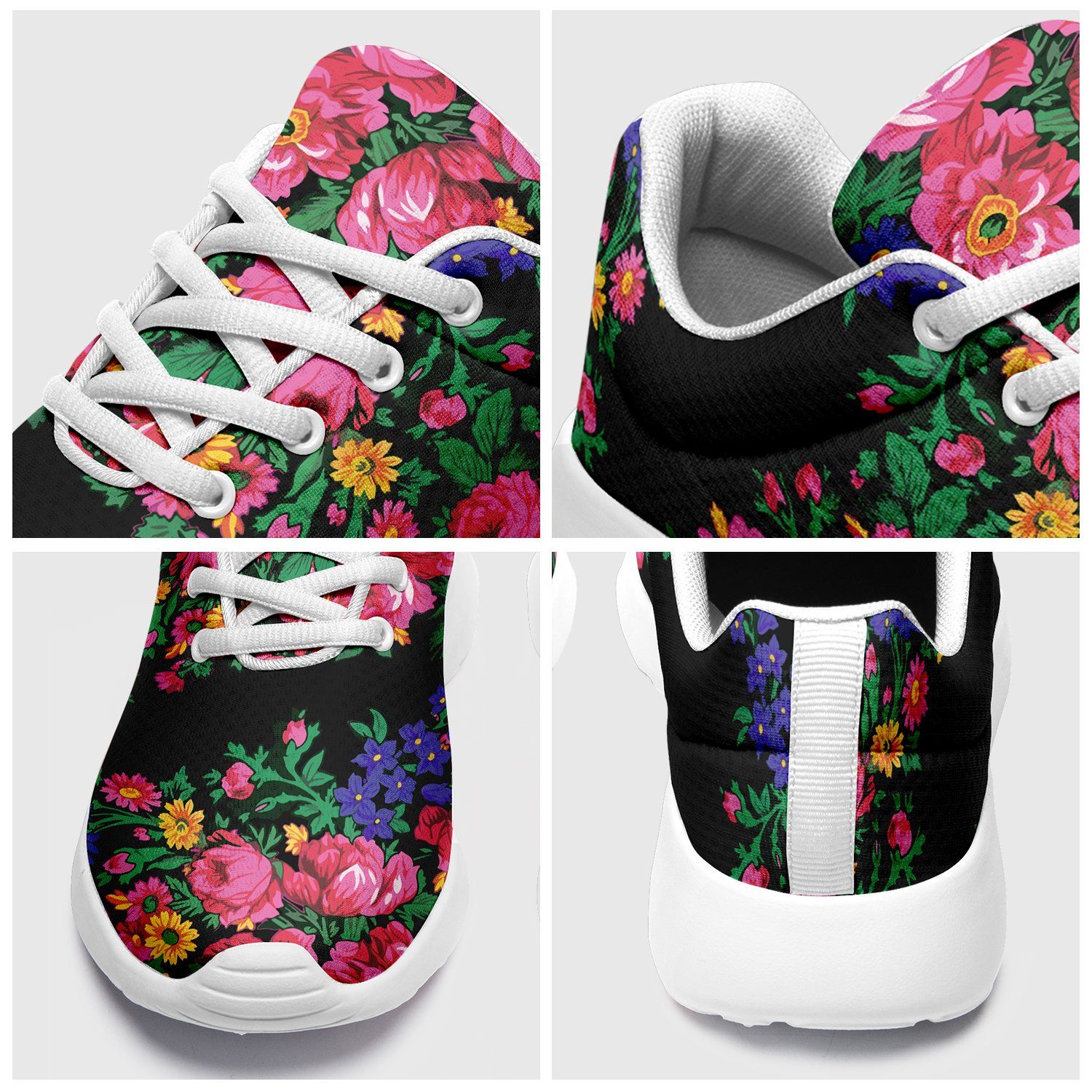 Kokum's Revenge Black Ikkaayi Sport Sneakers 49 Dzine