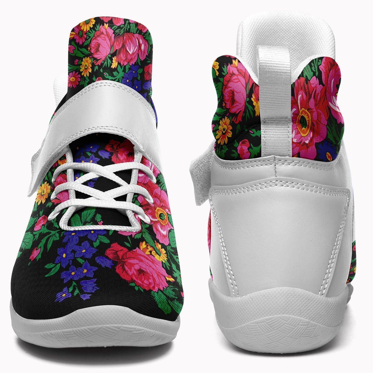 Kokum's Revenge Black Ipottaa Basketball / Sport High Top Shoes - White Sole 49 Dzine
