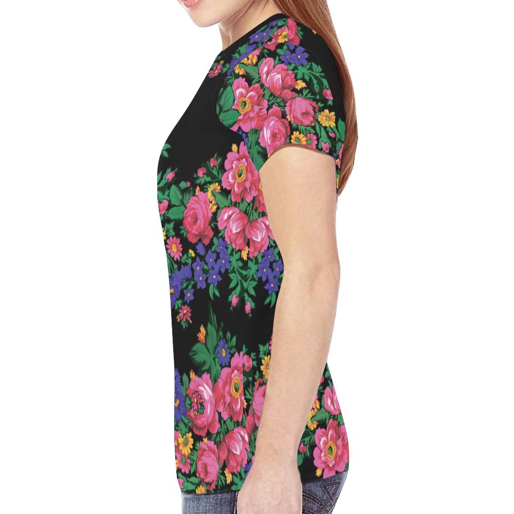 Kokum's Revenge-Black New All Over Print T-shirt for Women (Model T45) New All Over Print T-shirt for Women (T45) e-joyer