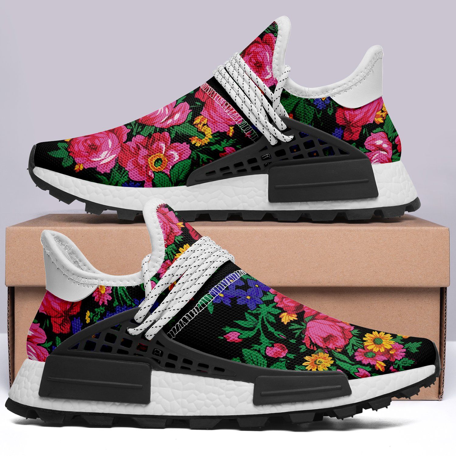 Kokum's Revenge Black Okaki Sneakers Shoes 49 Dzine