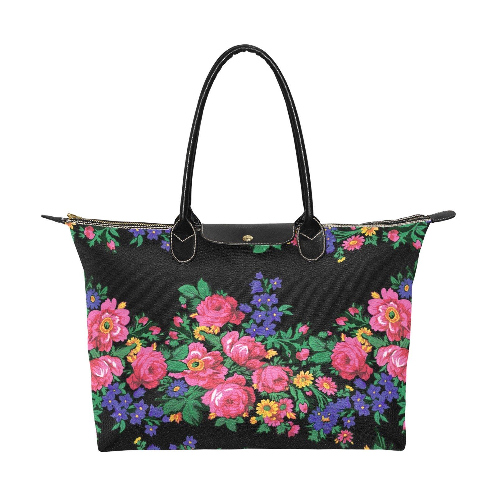 Kokum's Revenge Black Single-Shoulder Lady Handbag (Model 1714) bag e-joyer