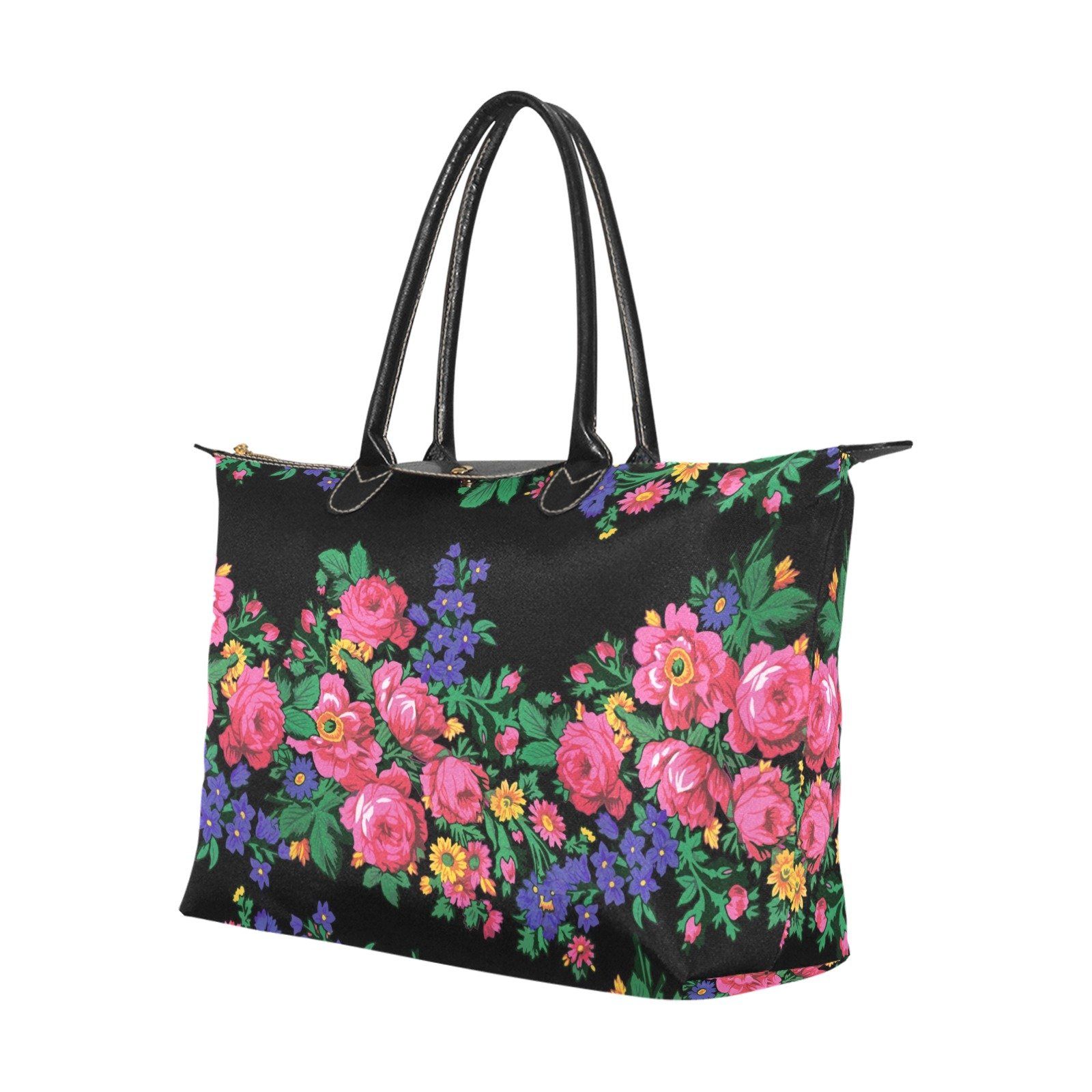 Kokum's Revenge Black Single-Shoulder Lady Handbag (Model 1714) bag e-joyer