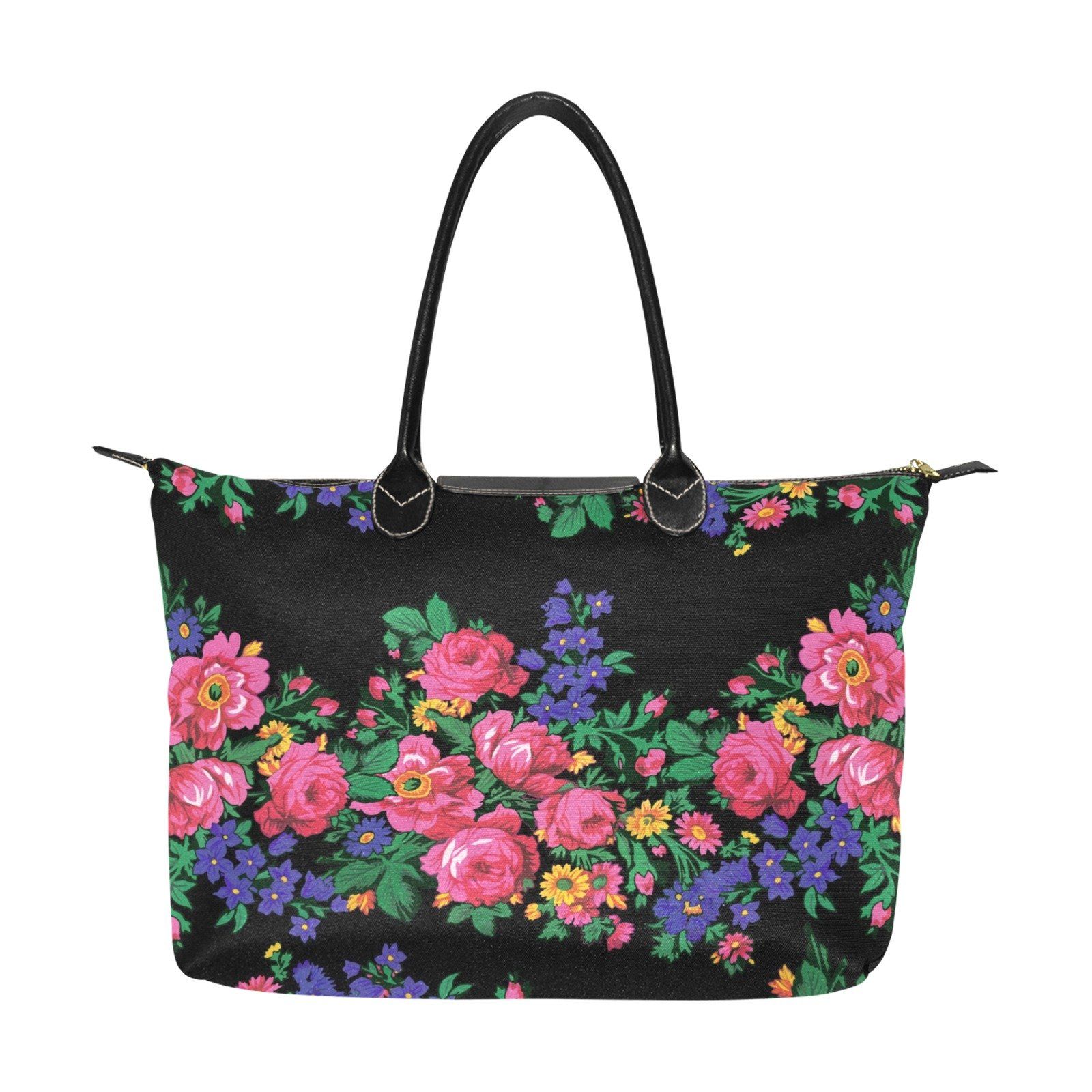 Kokum's Revenge Black Single-Shoulder Lady Handbag (Model 1714) bag e-joyer