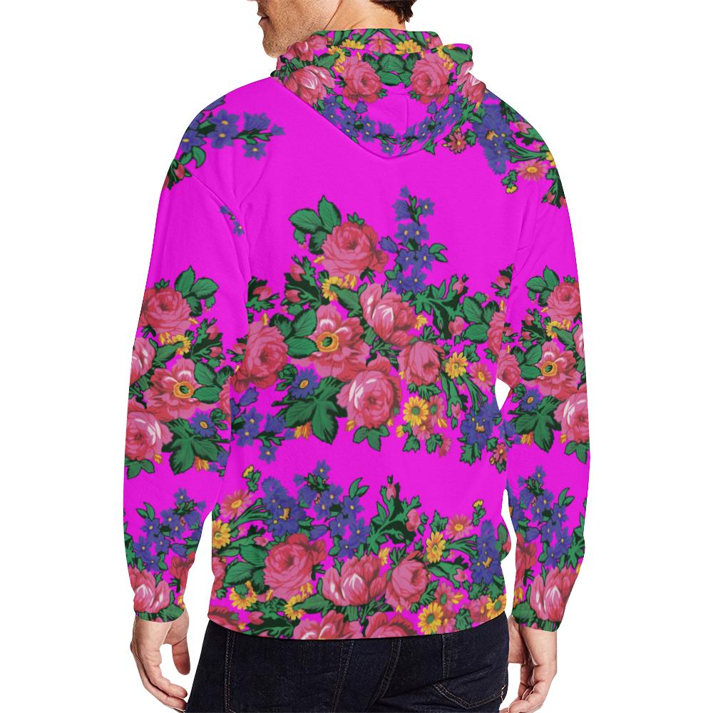 Kokum's Revenge Blush All Over Print Full Zip Hoodie for Men (Model H14) All Over Print Full Zip Hoodie for Men (H14) e-joyer