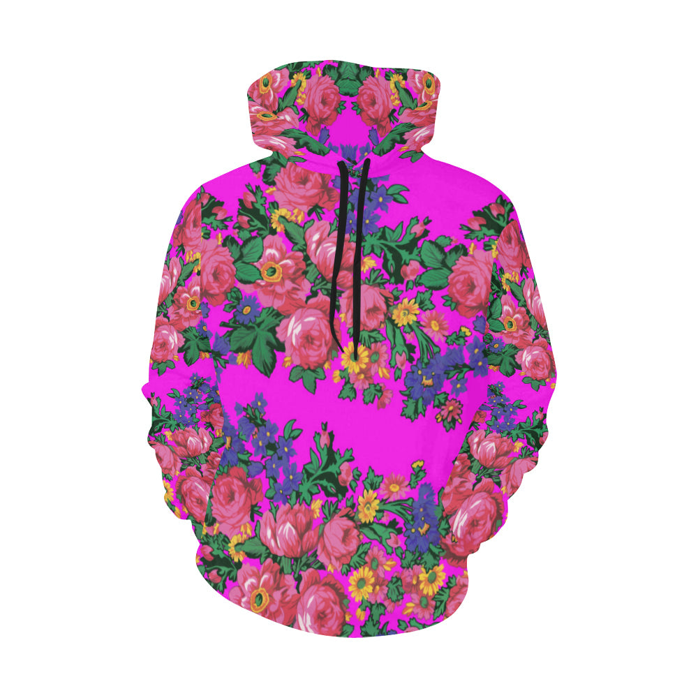 Kokum's Revenge Blush All Over Print Hoodie for Women (USA Size) (Model H13) Hoodie e-joyer