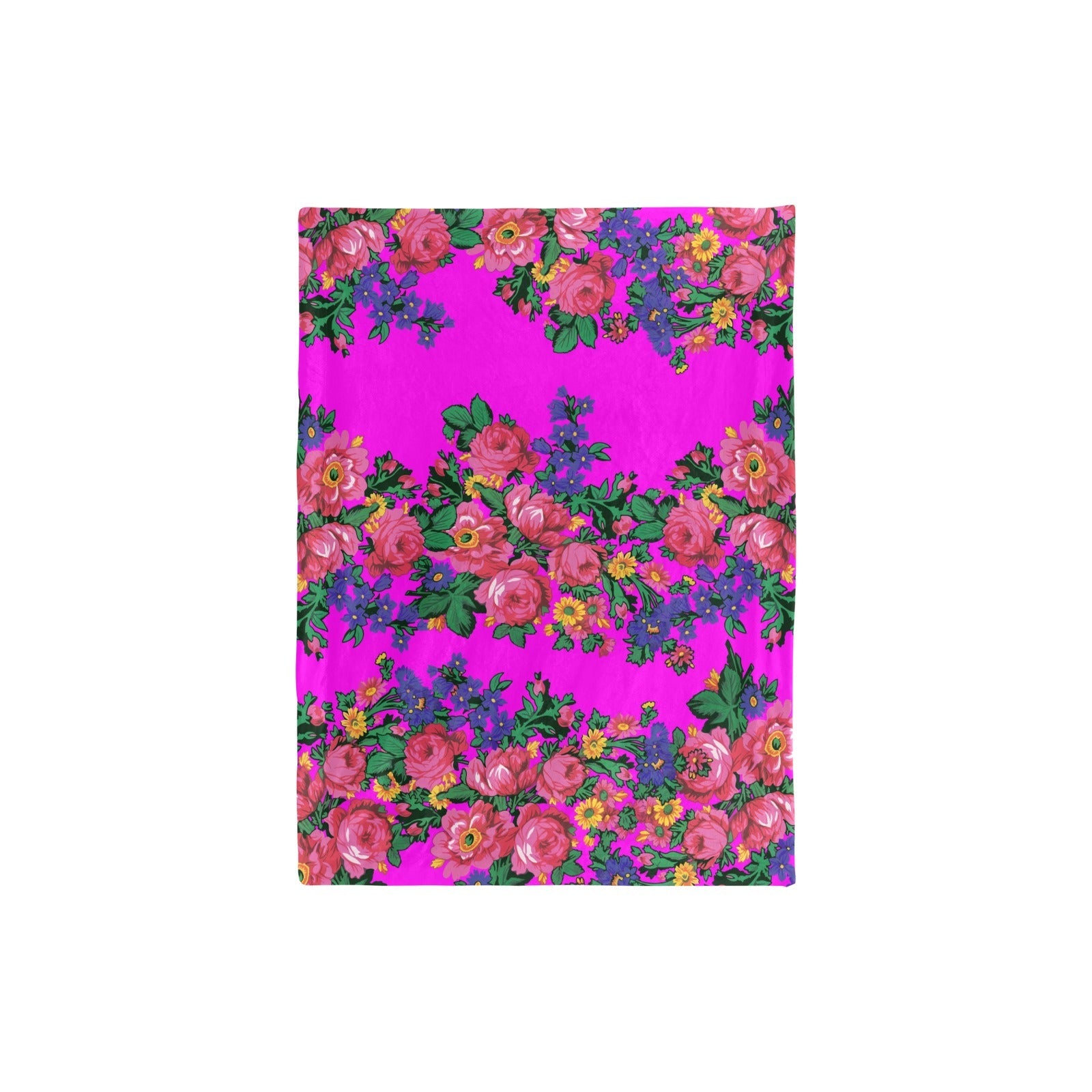 Kokum's Revenge Blush Baby Blanket 30"x40" Baby Blanket 30"x40" e-joyer