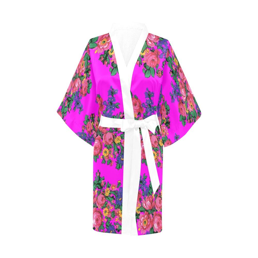 Kokum's Revenge Blush Kimono Robe Artsadd
