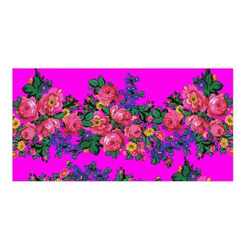 Kokum's Revenge Blush Satin Shawl Scarf 49 Dzine