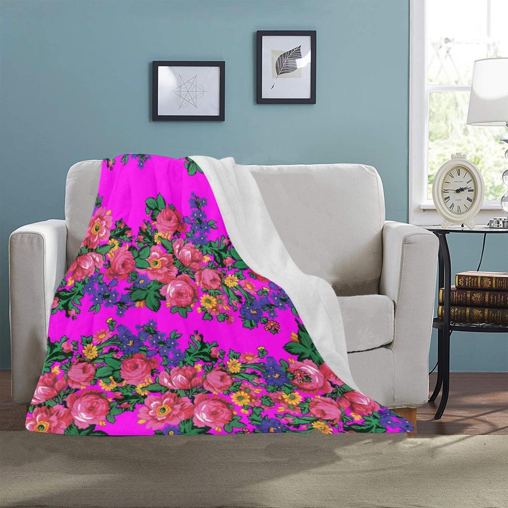 Kokum's Revenge Blush Ultra-Soft Micro Fleece Blanket 40"x50" Ultra-Soft Blanket 40''x50'' e-joyer