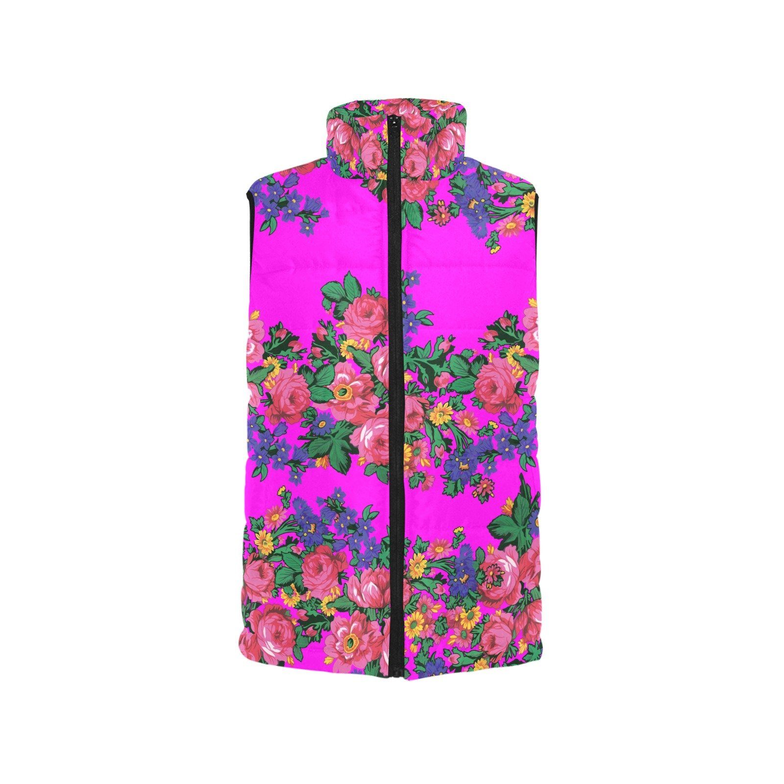 Kokum's Revenge Blush Women's Padded Vest Jacket (Model H44) Women's Padded Vest Jacket (H44) e-joyer