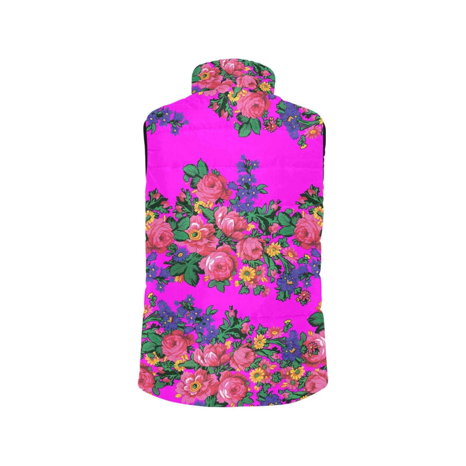 Kokum's Revenge Blush Women's Padded Vest Jacket (Model H44) Women's Padded Vest Jacket (H44) e-joyer