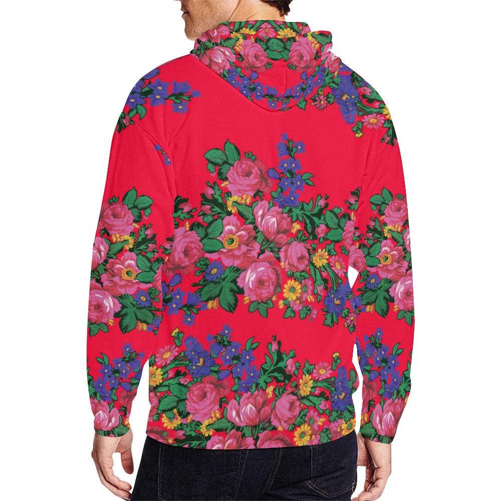 Kokum's Revenge- Dahlia All Over Print Full Zip Hoodie for Men (Model H14) All Over Print Full Zip Hoodie for Men (H14) e-joyer