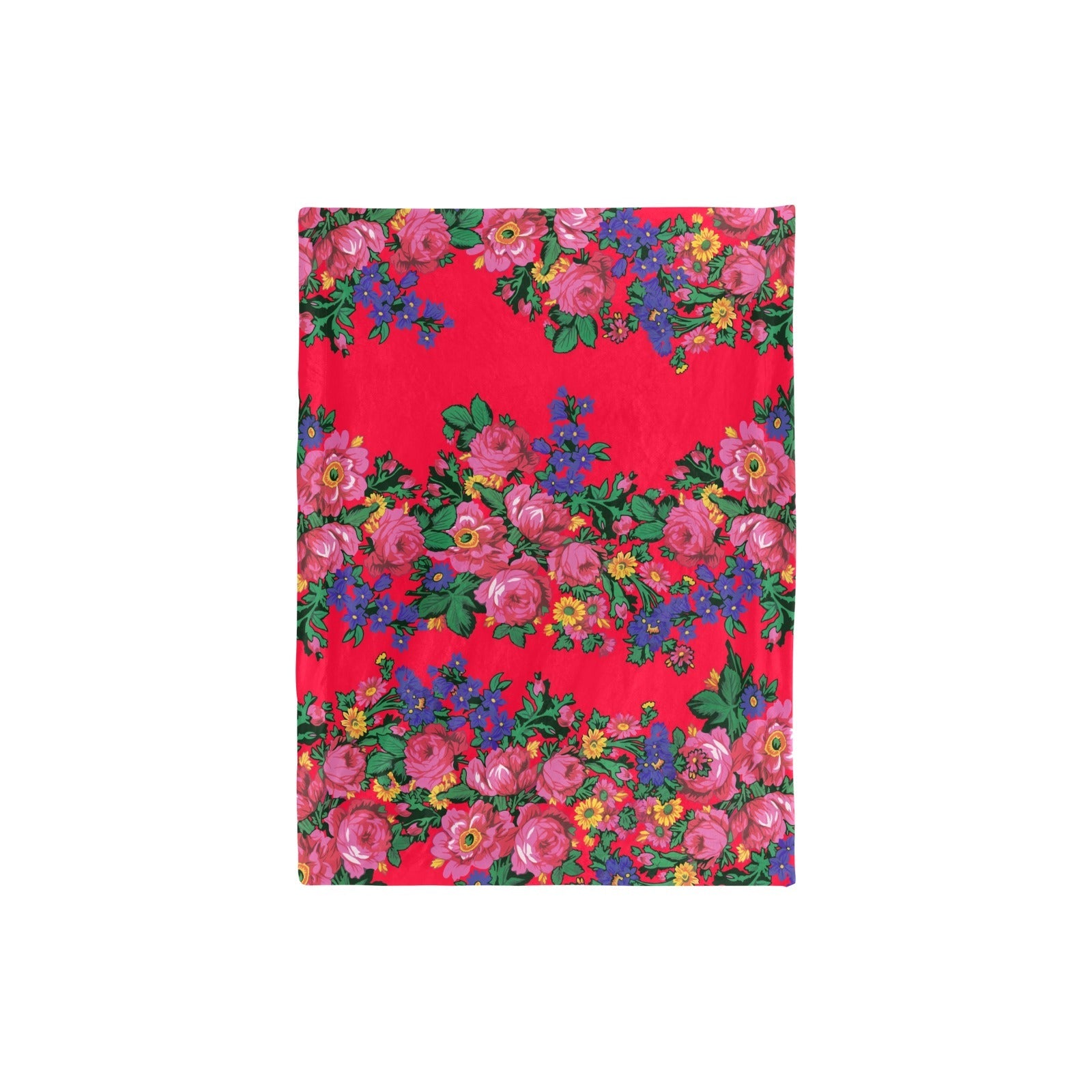 Kokum's Revenge Dahlia Baby Blanket 30"x40" Baby Blanket 30"x40" e-joyer