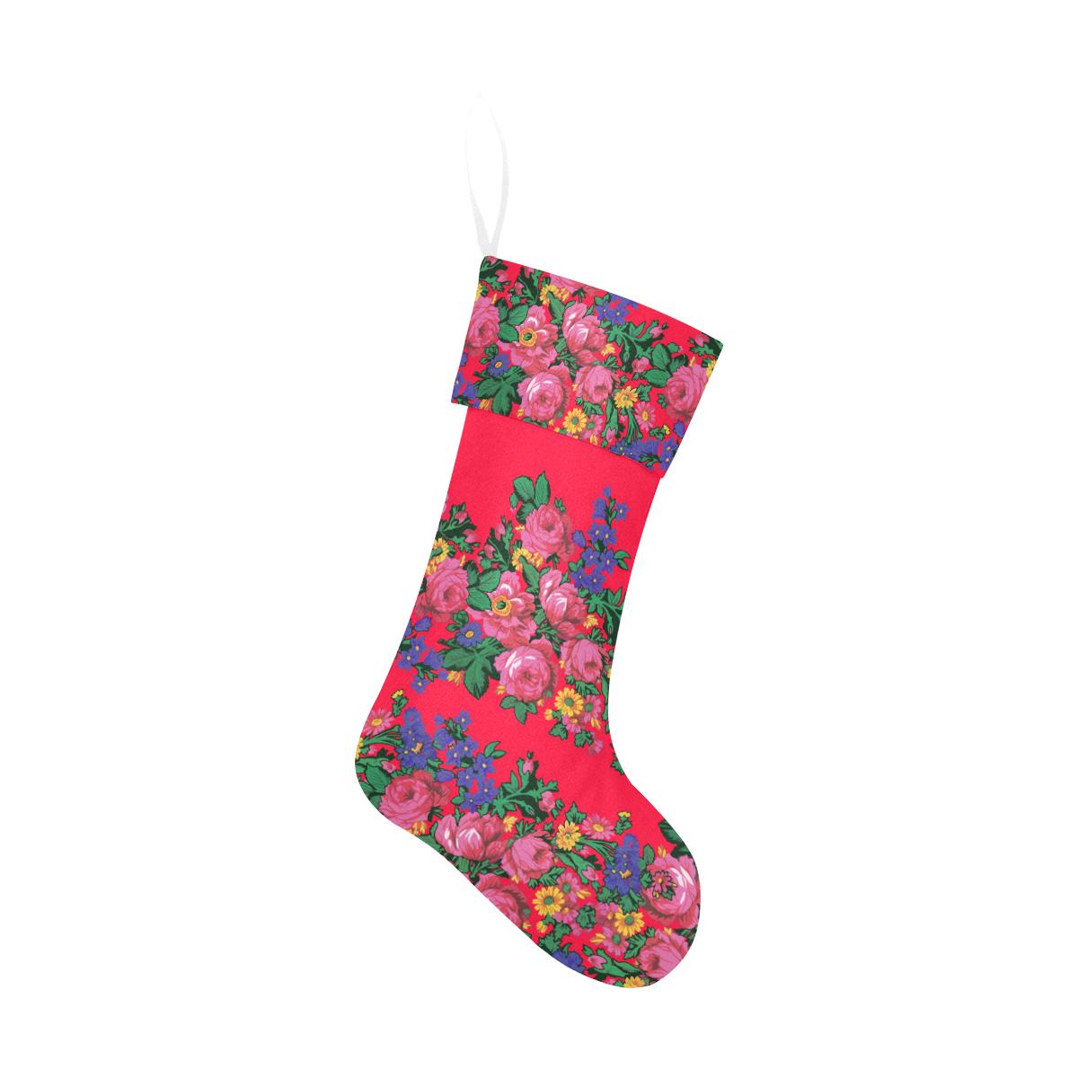 Kokum's Revenge Dahlia Christmas Stocking holiday stocking e-joyer